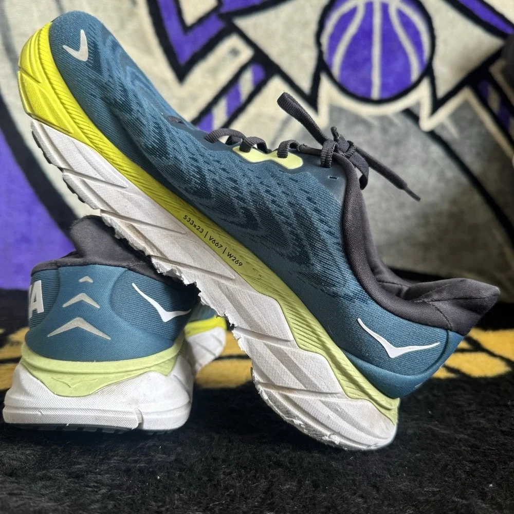Size 10 - Hoka One One Arahi 6 Mens Graphite Blue Running Comfort